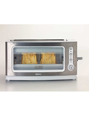 Ariete 00C011100AR0 tostapane 2 fetta e 900 W Argento, Bianco