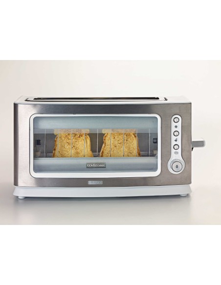 Ariete 00C011100AR0 tostapane 2 fetta e 900 W Argento, Bianco