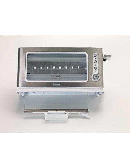 Ariete 00C011100AR0 tostapane 2 fetta e 900 W Argento, Bianco