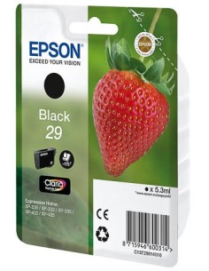 Epson Strawberry 29 K cartuccia d'inchiostro 1 pz Originale Resa standard Nero