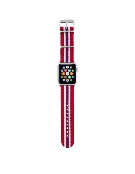 Trust 20918 accessorio indossabile intelligente Band Blu, Rosso, Bianco Nylon