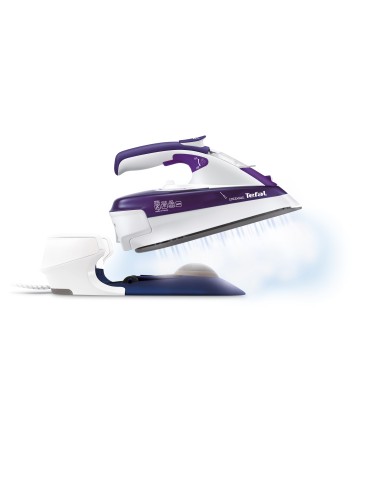 Tefal Freemove FV9962 ferro da stiro Ferro a vapore Ultragliss 2600 W Porpora, Bianco