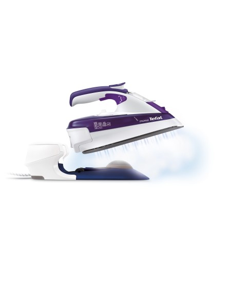 Tefal Freemove FV9962 ferro da stiro Ferro a vapore Ultragliss 2600 W Porpora, Bianco