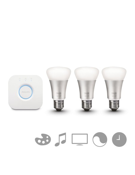 Philips Hue White and Color ambiance White and color ambiance Starter kit E27 8718696461532