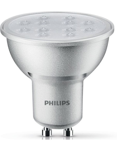 Philips Faretto regolabile, GU10, 5,5 W (50 W), bianco caldo