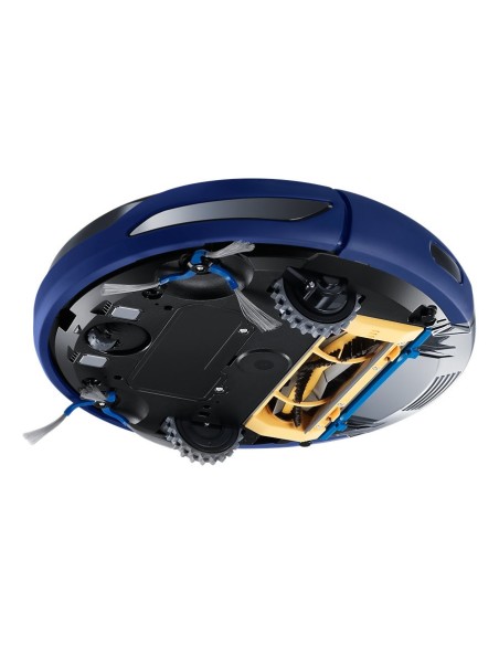 Samsung VR5000 POWERbot aspirapolvere robot 0,6 L Senza sacchetto Nero, Blu