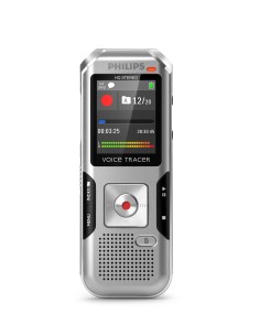 Philips Voice Tracer DVT4000 00 dittafono Flash card Argento