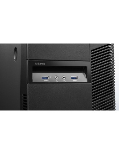 Lenovo ThinkCentre M83 DDR3-SDRAM i5-4590 Mini Tower Intel® Core™ i5 4 GB 500 GB HDD Windows 7 Professional PC Nero