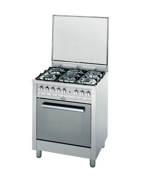 Hotpoint CP77SP2  HA S Cucina Gas Acciaio inossidabile A