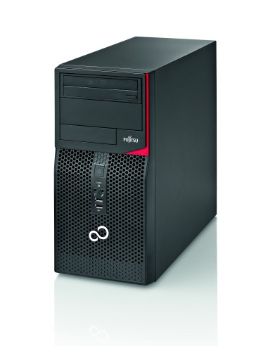 Fujitsu ESPRIMO PH556 E85 DDR4-SDRAM i7-6700 Micro Tower Intel® Core™ i7 16 GB 1000 GB HDD Windows 10 Home PC Nero, Rosso