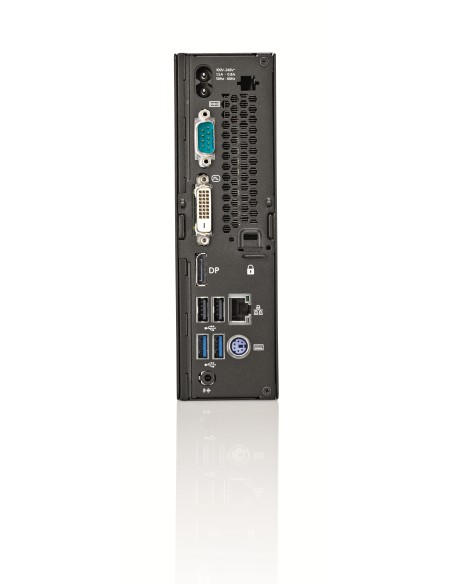 Fujitsu ESPRIMO Q556 DDR4-SDRAM i7-6700T mini PC Intel® Core™ i7 8 GB 256 GB SSD Windows 7 Professional Nero