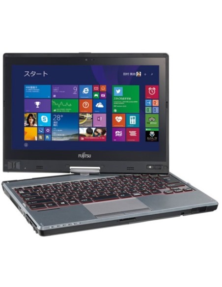 Fujitsu LIFEBOOK T725 Ibrido (2 in 1) 31,8 cm (12.5") Touch screen Intel® Core™ i5 8 GB DDR3-SDRAM 128 GB SSD Wi-Fi 5