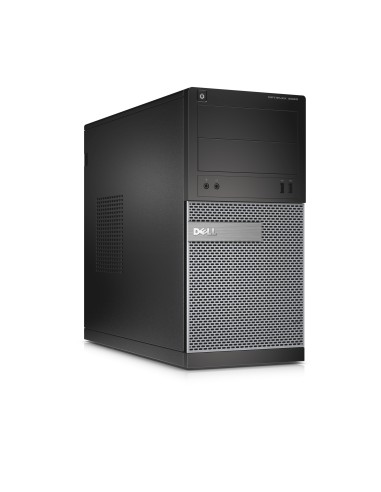 DELL OptiPlex 3020 DDR3-SDRAM i5-4590 Mini Tower Intel® Core™ i5 8 GB 500 GB HDD Windows 7 Professional PC Nero, Argento