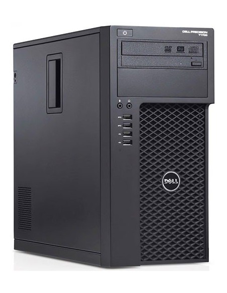 DELL Precision T1700 DDR3-SDRAM i3-4150 Mini Tower Intel® Core™ i3 8 GB 500 GB HDD Windows 7 Professional PC Nero