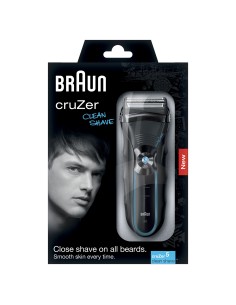 Braun cruZer5 clean shave Rasoio Trimmer Nero 2