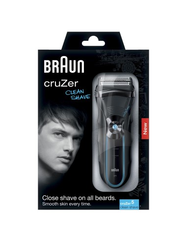 Braun cruZer5 clean shave Rasoio Trimmer Nero