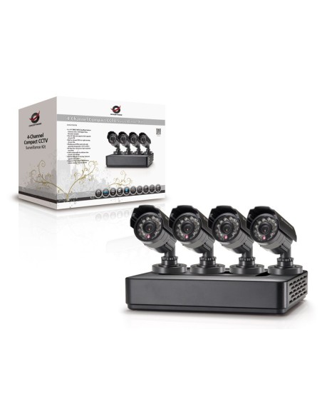 Conceptronic C4CHCCTVKITM kit di videosorveglianza Cablato 4 canali