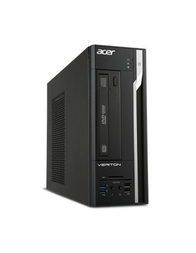 Acer Veriton X X2640G DDR4-SDRAM G4400 Intel® Pentium® G 4 GB 1000 GB HDD Windows 7 Professional PC Nero