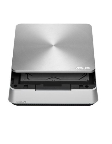 ASUS VivoPC VM42-S204Z DDR3L-SDRAM 2957U Mini PCI Intel® Celeron® 4 GB 128 GB SSD Windows 10 Mini PC Argento