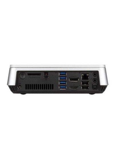 ASUS VivoPC VM42-S204Z DDR3L-SDRAM 2957U Mini PCI Intel® Celeron® 4 GB 128 GB SSD Windows 10 Mini PC Argento