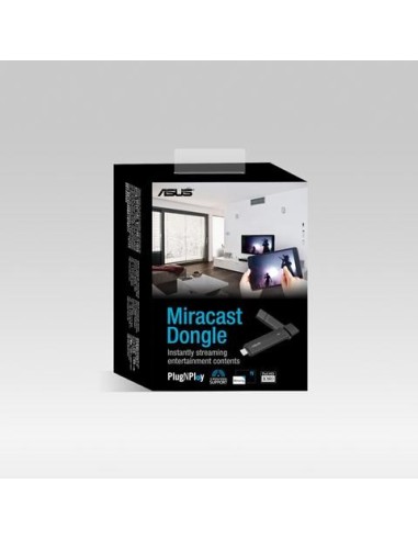 ASUS Miracast Dongle Wi-Fi Nero