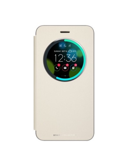 ASUS ZenFone 3 View Flip Cover ZE520KL custodia per cellulare 13,2 cm (5.2") Custodia flip a libro Oro