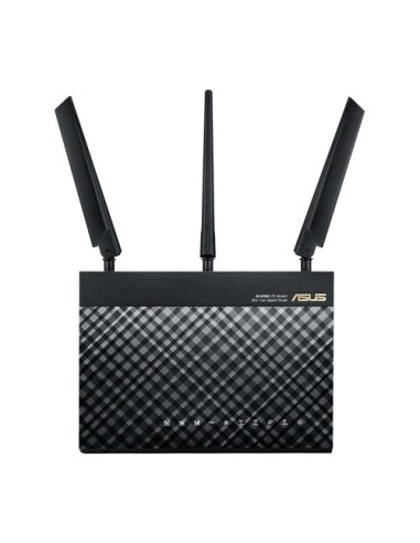 ASUS 4G-AC55U router wireless Gigabit Ethernet Dual-band (2.4 GHz 5 GHz) 3G Nero