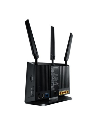 ASUS 4G-AC55U router wireless Gigabit Ethernet Dual-band (2.4 GHz 5 GHz) 3G Nero
