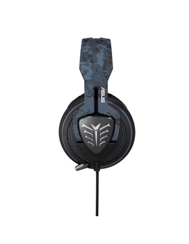 ASUS Echelon Navy Auricolare Cablato A Padiglione Giocare Nero, Blu marino