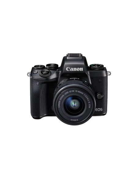 Canon EOS M5 + EF-M 15-45mm IS STM MILC 24,2 MP CMOS 6000 x 4000 Pixel Nero