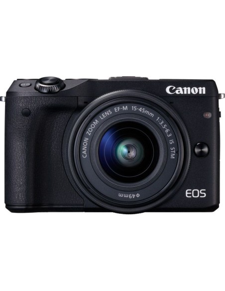 Canon EOS M3 EF-M 15-45 STM Kit fotocamere SLR 24,2 MP CMOS 6000 x 4000 Pixel Nero