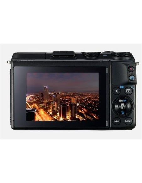 Canon EOS M3 EF-M 15-45 STM Kit fotocamere SLR 24,2 MP CMOS 6000 x 4000 Pixel Nero