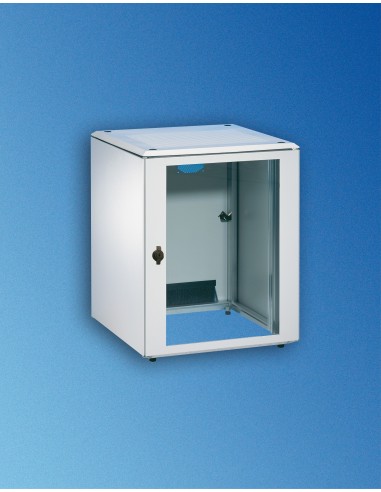 Vertiv Knürr Armadio rack Knurr Smaract 24U Alto x 482,60 mm Larghezza x 650 mm Deep Supporto da pavimento per Interruttore LAN