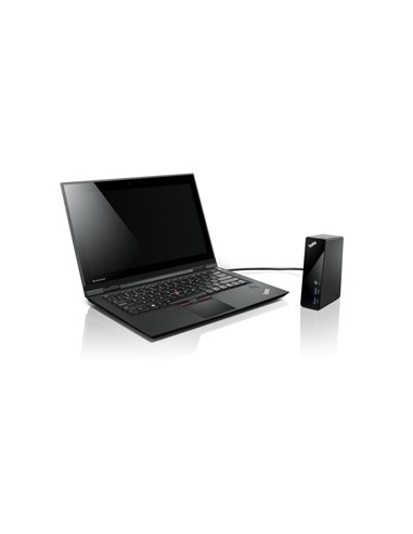 Lenovo ThinkPad USB 3.0 Dock (EU) Cablato USB 3.2 Gen 1 (3.1 Gen 1) Type-A Nero