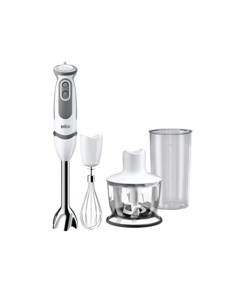 Braun MQ 5035 WH Sauce Frullatore ad immersione 750 W Grigio, Bianco