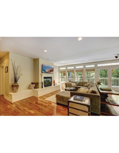 Peerless PT650 Supporto TV a parete 190,5 cm (75") Nero