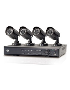 Conceptronic C4CHCCTVKIT kit di videosorveglianza Cablato 4 canali