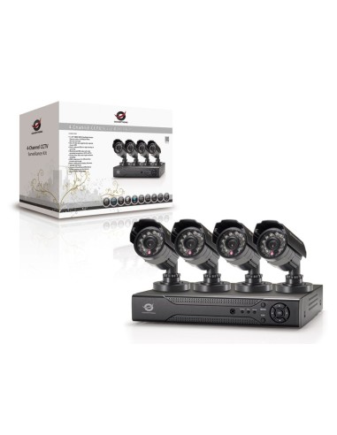 Conceptronic C4CHCCTVKIT kit di videosorveglianza Cablato 4 canali