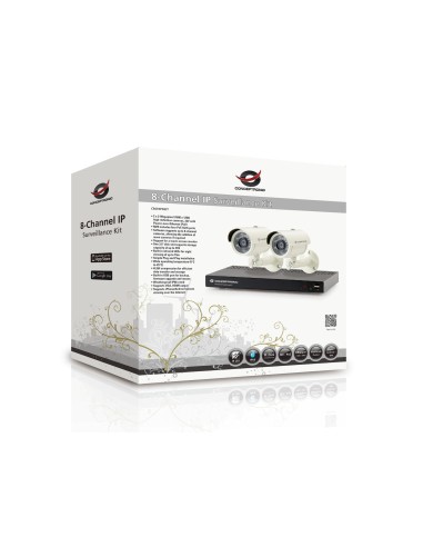 Conceptronic 8-Channel IP Surveillance Kit