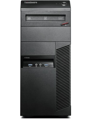 Lenovo ThinkCentre M93p DDR3-SDRAM i7-4790 Mini Tower Intel® Core™ i7 4 GB 1000 GB HDD Windows 7 Professional PC Nero