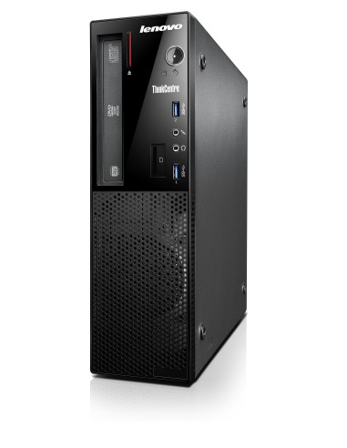 Lenovo ThinkCentre E73 DDR3-SDRAM G3240 SFF Intel® Pentium® G 4 GB 500 GB HDD Windows 7 Professional PC Nero