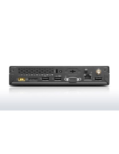 Lenovo ThinkCentre M73 DDR3-SDRAM i3-4160T mini PC Intel® Core™ i3 4 GB 128 GB SSD Windows 7 Professional Nero