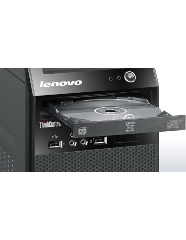 Lenovo ThinkCentre E73 DDR3-SDRAM i3-4160 Tower Intel® Core™ i3 4 GB 500 GB HDD Windows 7 Professional PC Nero