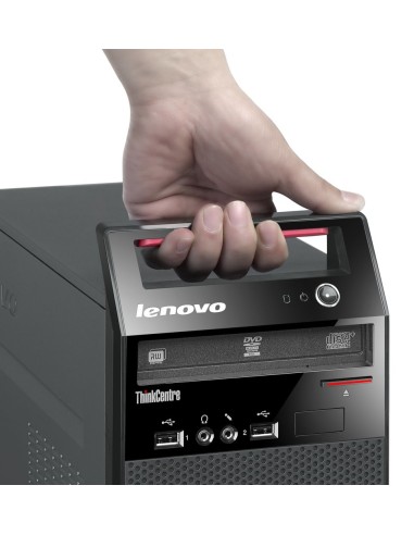 Lenovo ThinkCentre E73 DDR3-SDRAM i7-4790S Tower Intel® Core™ i7 8 GB 1000 GB HDD Windows 7 Professional PC Nero