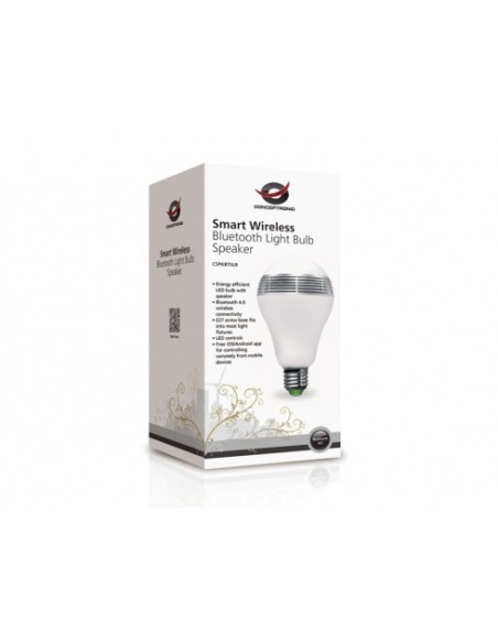 Conceptronic CSPKBTSLB soluzione di illuminazione intelligente Lampadina intelligente 5 W Bianco Bluetooth