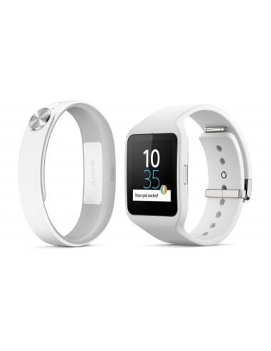 Sony SmartBand Talk SWR30 E-ink Braccialetto per rilevamento di attività 3,56 cm (1.4") IP68 Bianco
