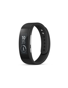 Sony SmartBand Talk SWR30 E-ink Braccialetto per rilevamento di attività 3,56 cm (1.4") IP68 Nero