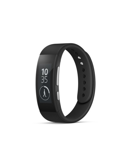 Sony SmartBand Talk SWR30 E-ink Braccialetto per rilevamento di attività 3,56 cm (1.4") IP68 Nero