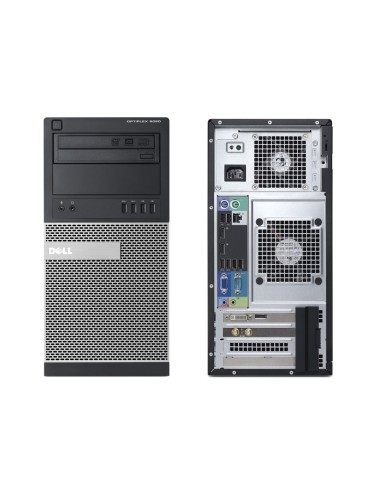 DELL OptiPlex 9020 DDR3-SDRAM i5-4590 Mini Tower Intel® Core™ i5 4 GB 500 GB HDD Windows 7 Professional PC Nero