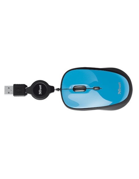 Trust Yvi mouse USB tipo A Ottico